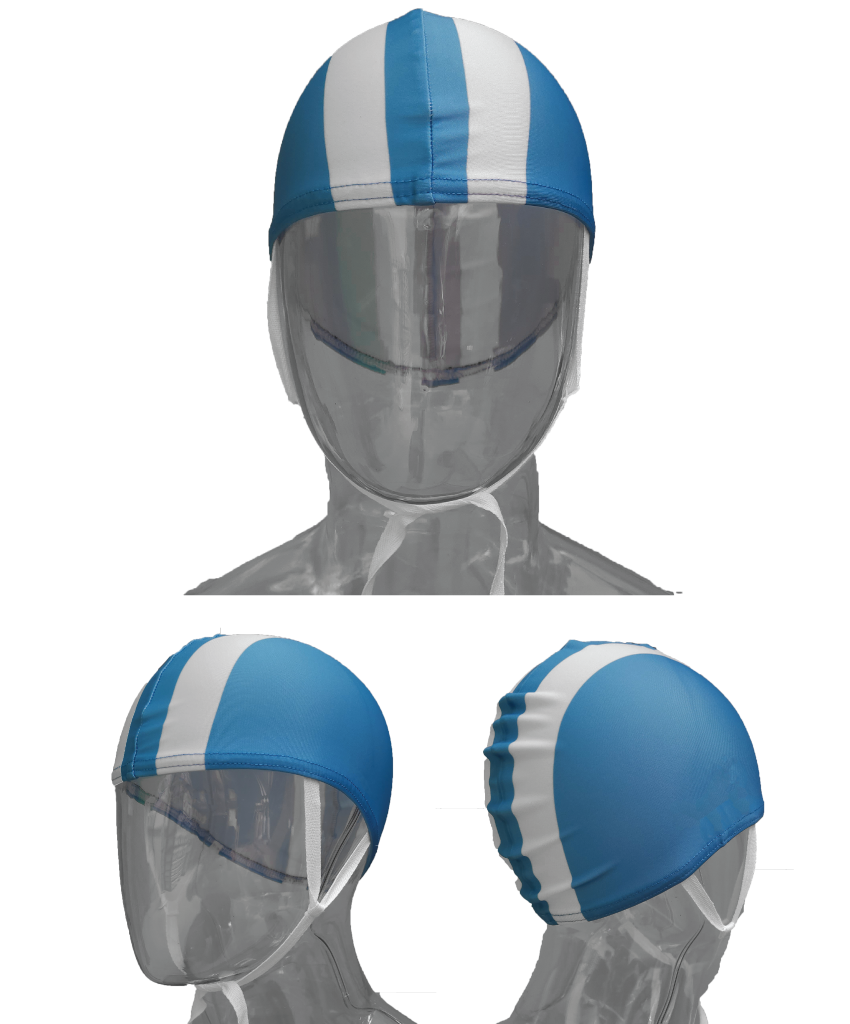 Custom surf cap beanie with chin strap